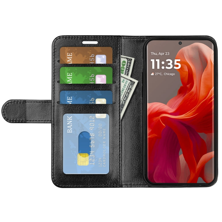 For Motorola Moto G85 5G R64 Texture Horizontal Flip Leather Phone Case