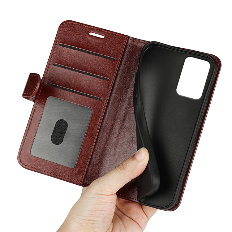 For Motorola Moto G85 5G R64 Texture Horizontal Flip Leather Phone Case