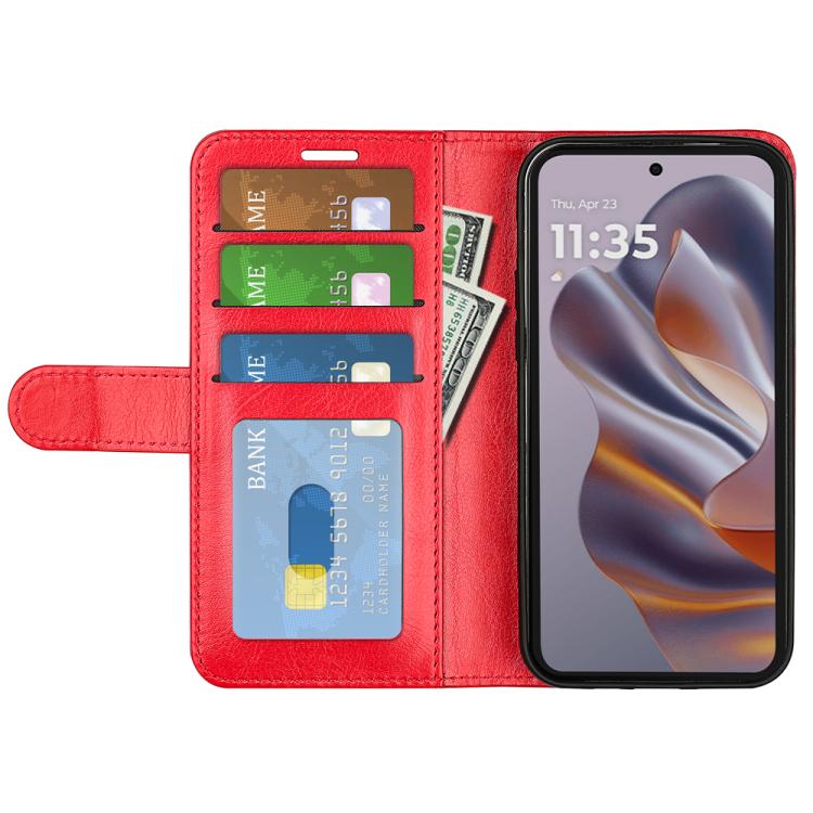 For Motorola Edge 50 Neo R64 Texture Horizontal Flip Leather Phone Case