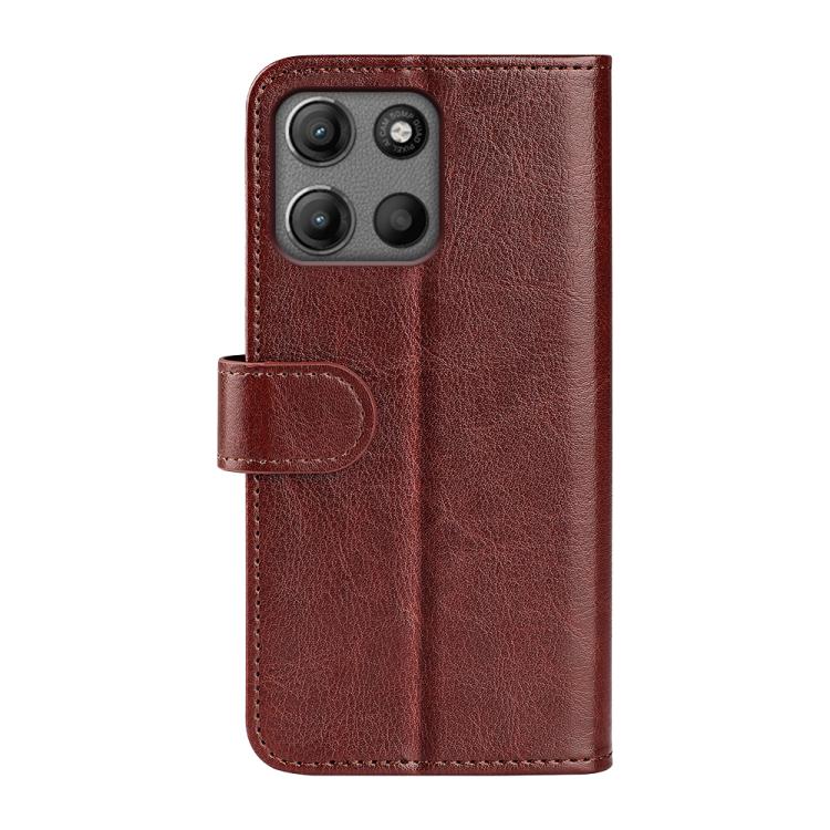 For Motorola Moto G15 R64 Texture Horizontal Flip Leather Phone Case