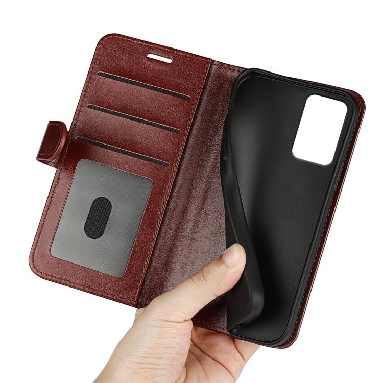 For Motorola Moto G35 R64 Texture Horizontal Flip Leather Phone Case