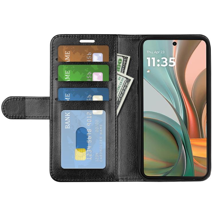 For Motorola Moto G75 R64 Texture Horizontal Flip Leather Phone Case