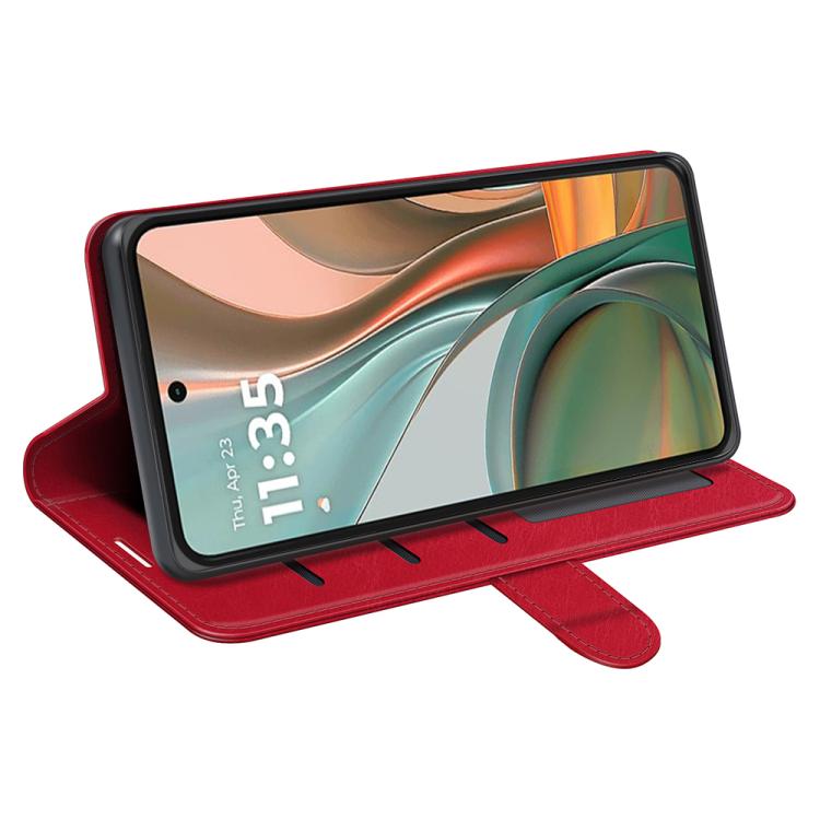 For Motorola Moto G75 R64 Texture Horizontal Flip Leather Phone Case
