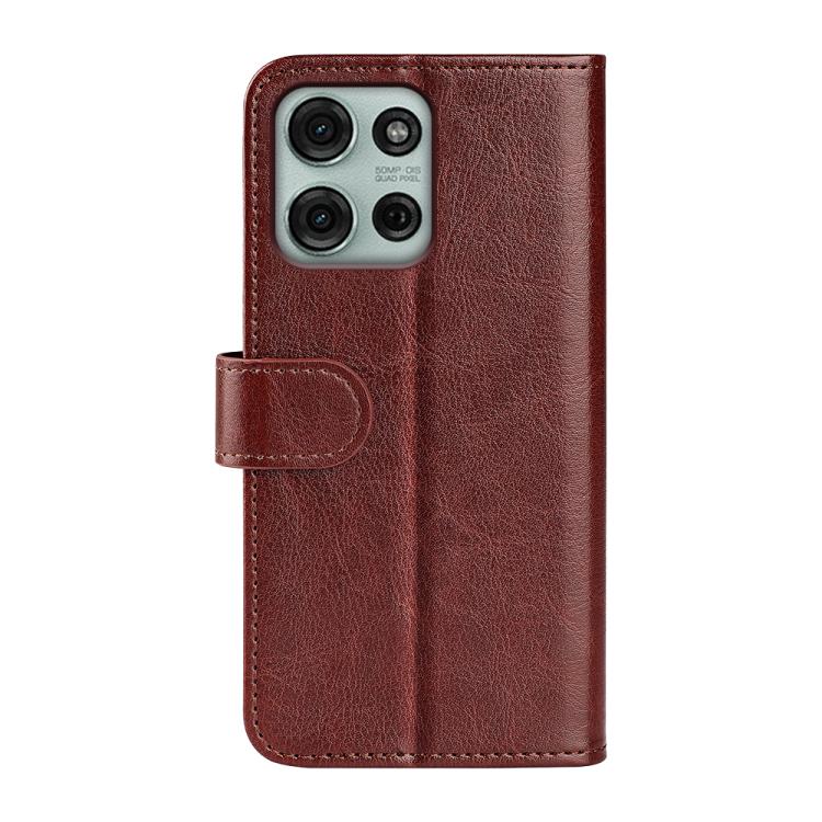 For Motorola Moto G75 R64 Texture Horizontal Flip Leather Phone Case