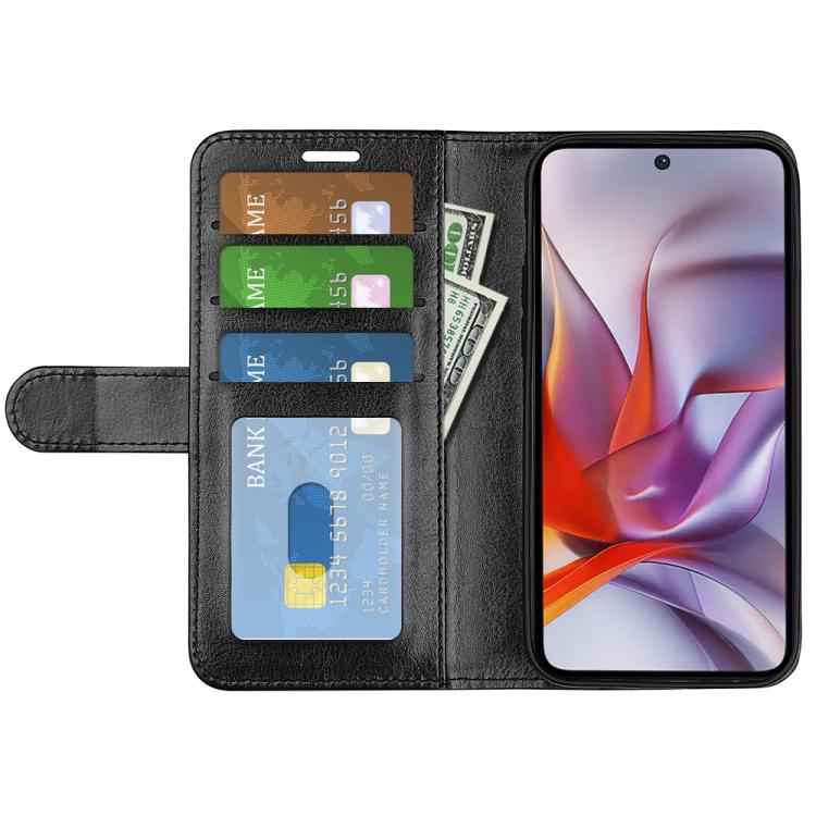For Motorola Moto G 5G 2025 R64 Texture Horizontal Flip Leather Phone Case