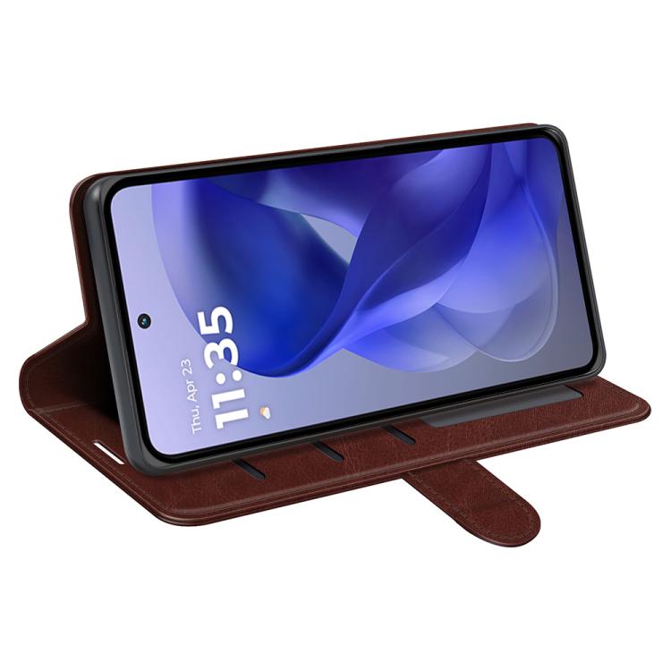 For Motorola Moto G Power 2025 R64 Texture Horizontal Flip Leather Phone Case