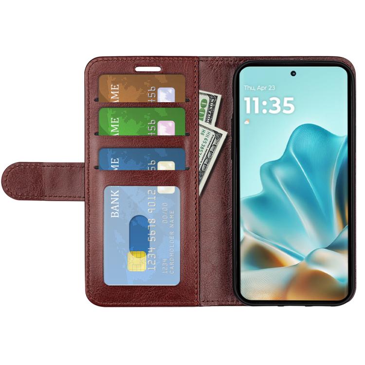 For Motorola Edge 60 / 60 Fusion R64 Texture Horizontal Flip Leather Phone Case