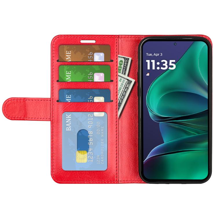 For Motorola Moto G Stylus 5G 2025 R64 Texture Horizontal Flip Leather Phone Case
