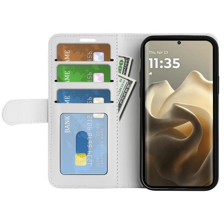 For Motorola Edge 60 Pro R64 Texture Horizontal Flip Leather Phone Case