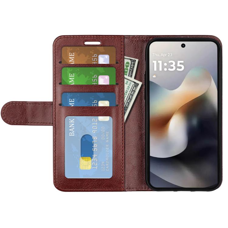 For Motorola Moto G56 5G / G66Y / G66J  R64 Texture Horizontal Flip Leather Phone Case