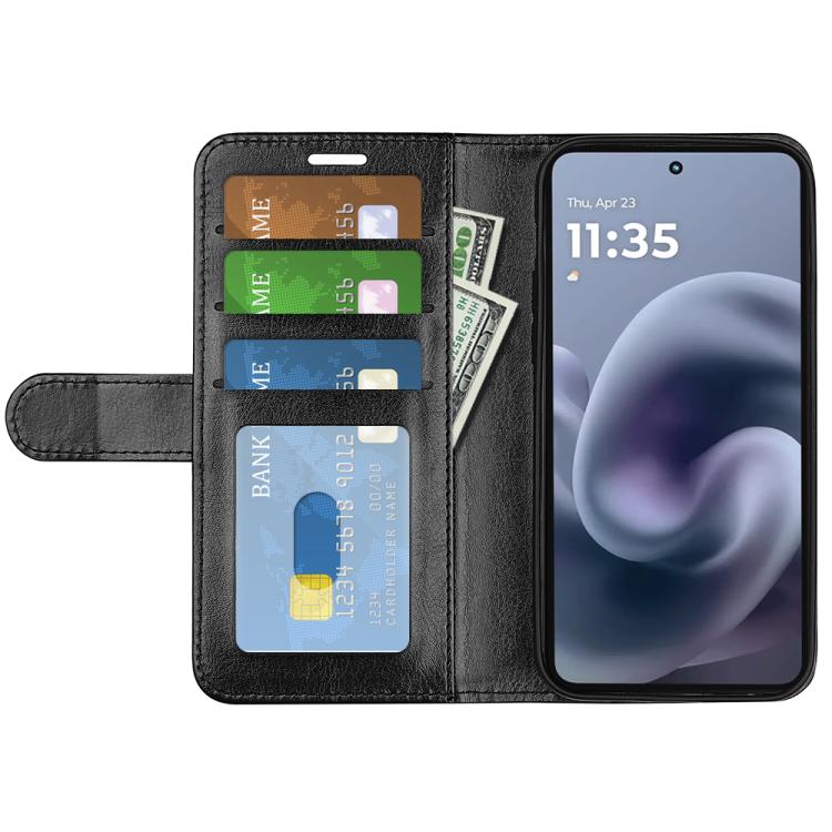 For Motorola Moto G86 5G R64 Texture Horizontal Flip Leather Phone Case
