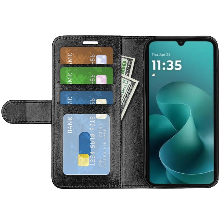 For Motorola Moto G06 4G R64 Texture Horizontal Flip Leather Phone Case