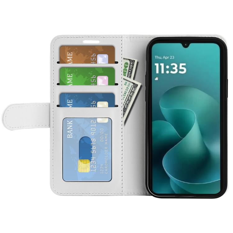 For Motorola Moto G06 4G R64 Texture Horizontal Flip Leather Phone Case