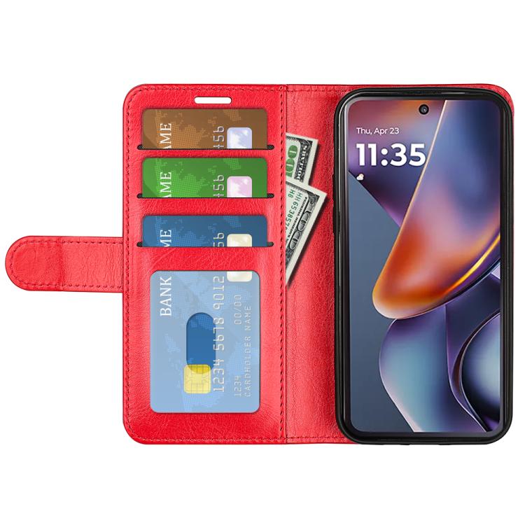 For Motorola Moto G 5G 2026 R64 Texture Horizontal Flip Leather Phone Case