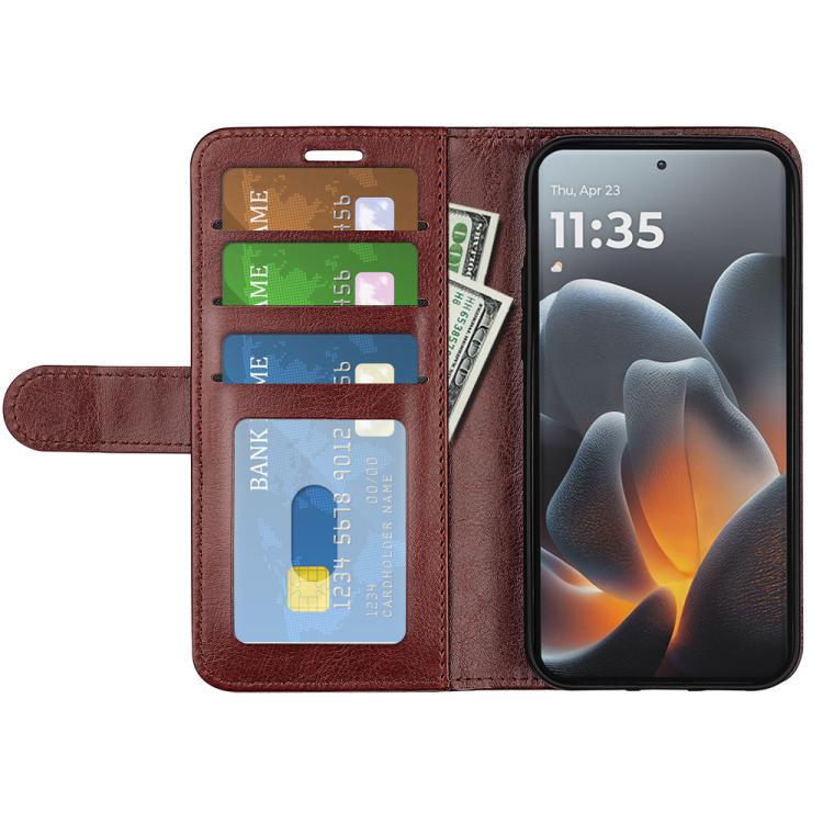 For Motorola Signature 5G R64 Texture Horizontal Flip Leather Phone Case