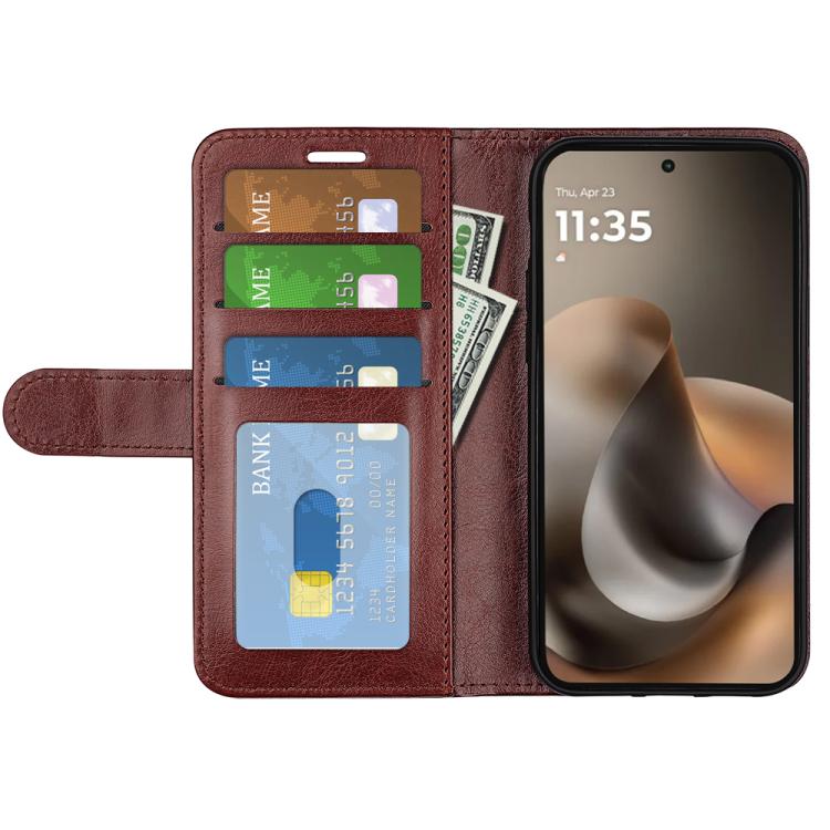 For Motorola Moto G77 / G67 5G R64 Texture Horizontal Flip Leather Phone Case