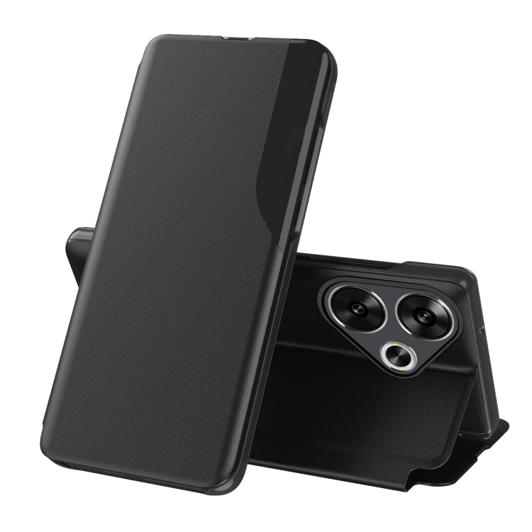 For Xiaomi Poco F6 Attraction Flip Holder Leather Phone Case