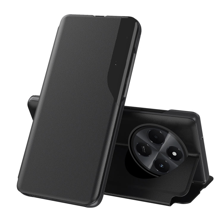 For Xiaomi Redmi 14C Attraction Flip Holder Leather Phone Case