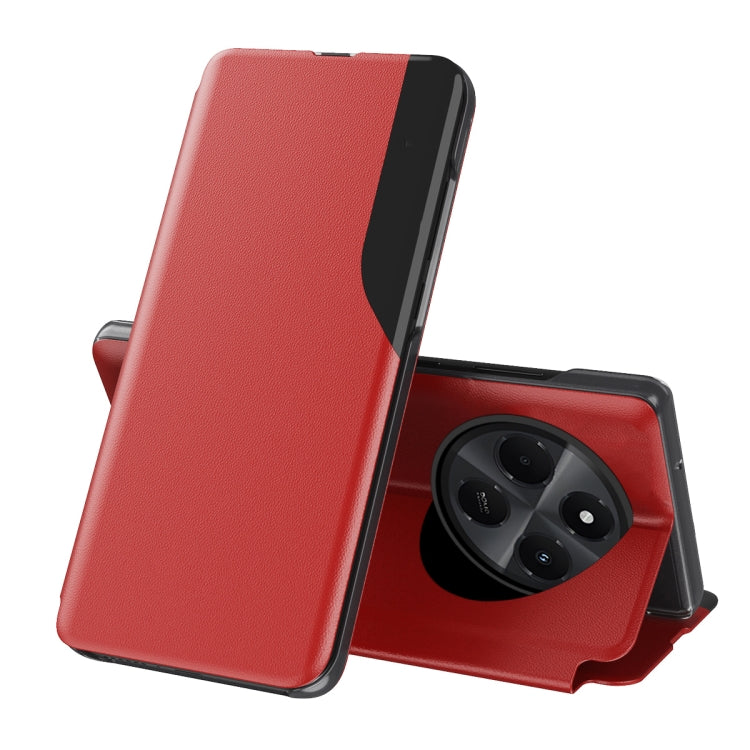 For Xiaomi Redmi 14C Attraction Flip Holder Leather Phone Case