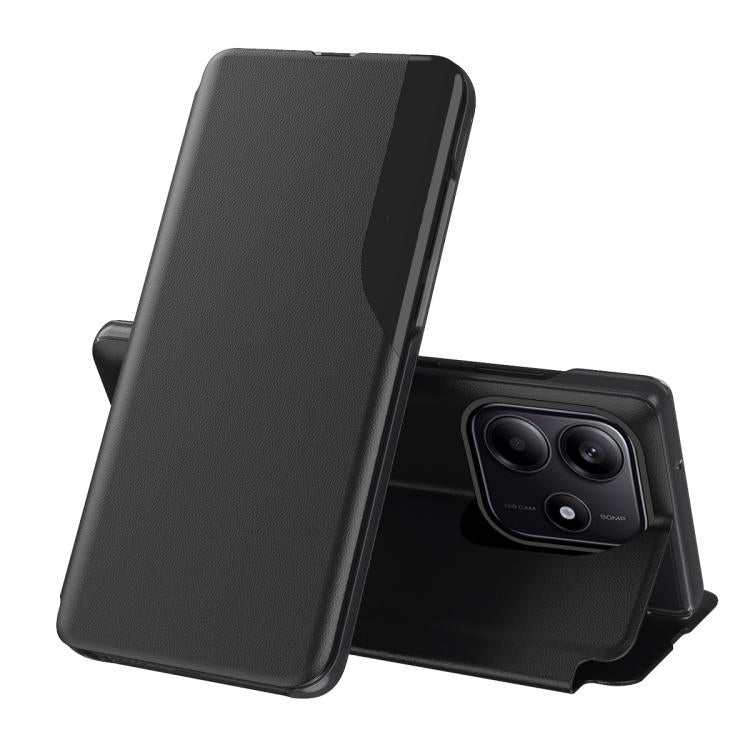 For Xiaomi Redmi Note 14 5G Attraction Flip Holder Leather Phone Case