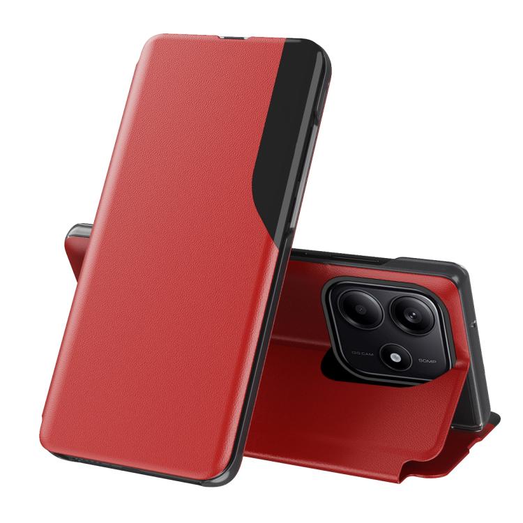 For Xiaomi Redmi Note 14 5G Attraction Flip Holder Leather Phone Case