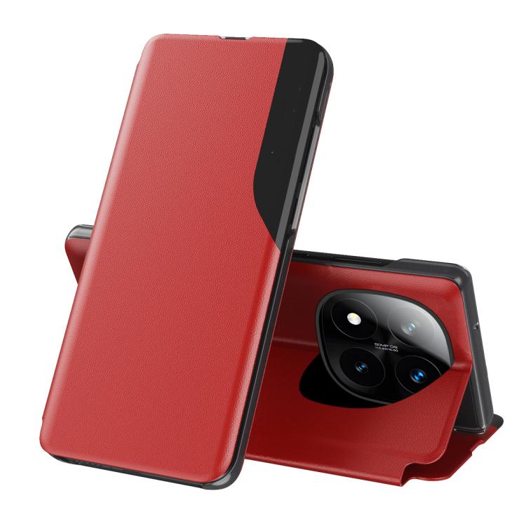 For Xiaomi Redmi Note 14 Pro+ 5G Attraction Flip Holder Leather Phone Case