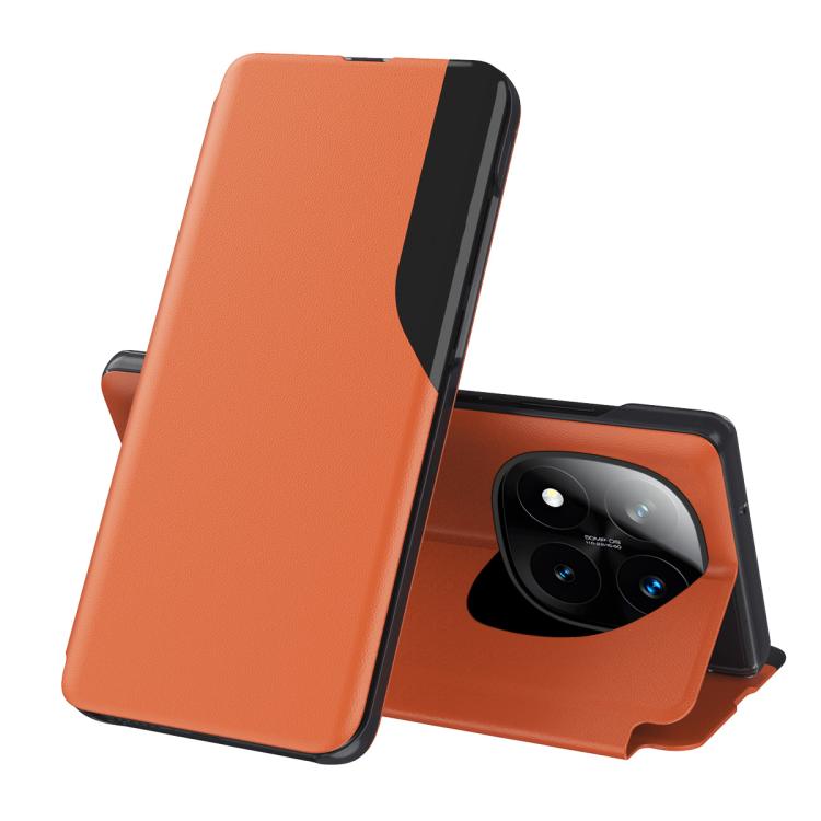 For Xiaomi Redmi Note 14 Pro+ 5G Attraction Flip Holder Leather Phone Case