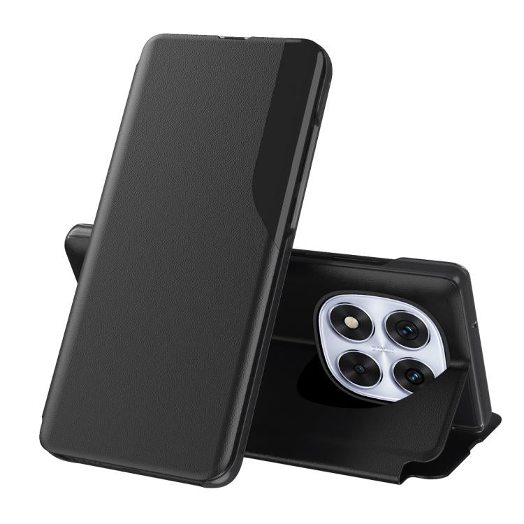 For Xiaomi Redmi Note 14 Pro 5G Attraction Flip Holder Leather Phone Case