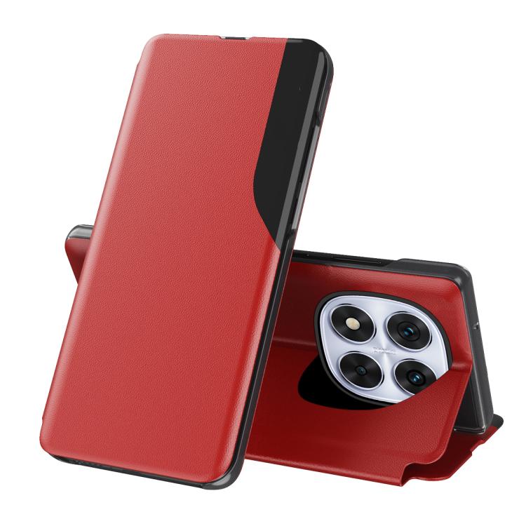 For Xiaomi Redmi Note 14 Pro 5G Attraction Flip Holder Leather Phone Case