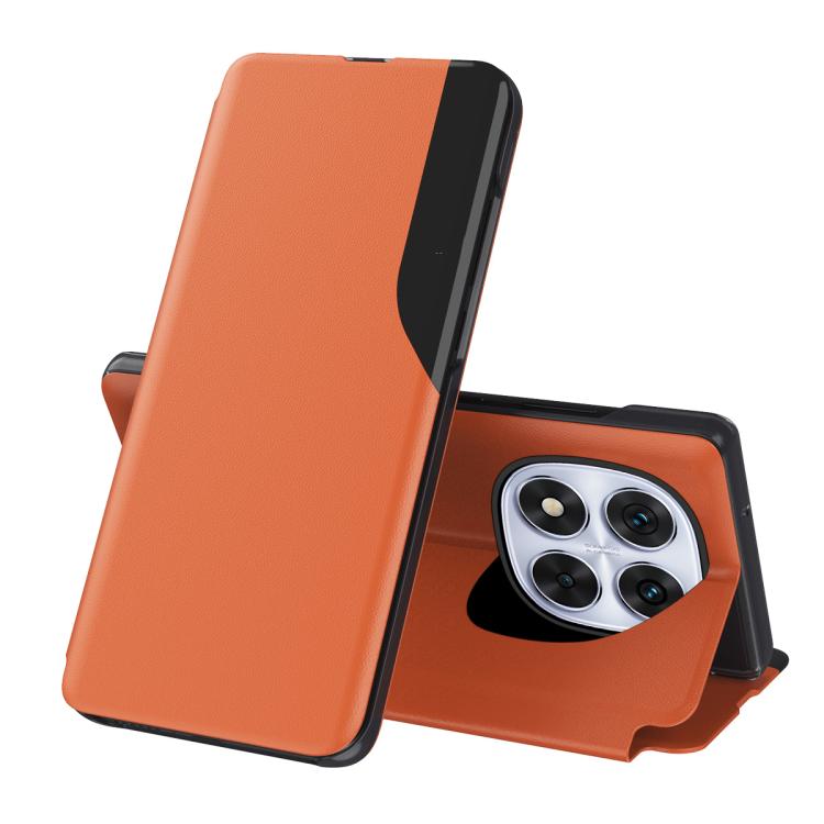 For Xiaomi Redmi Note 14 Pro 5G Attraction Flip Holder Leather Phone Case