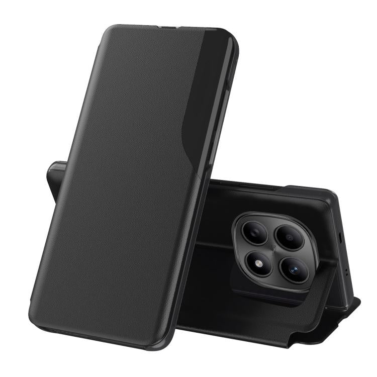 For Redmi Note 15 4G / 5G Global 164mm Attraction Flip Holder Leather Phone Case