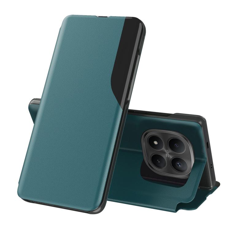 For Redmi Note 15 Pro+ Global 163.3mm Attraction Flip Holder Leather Phone Case
