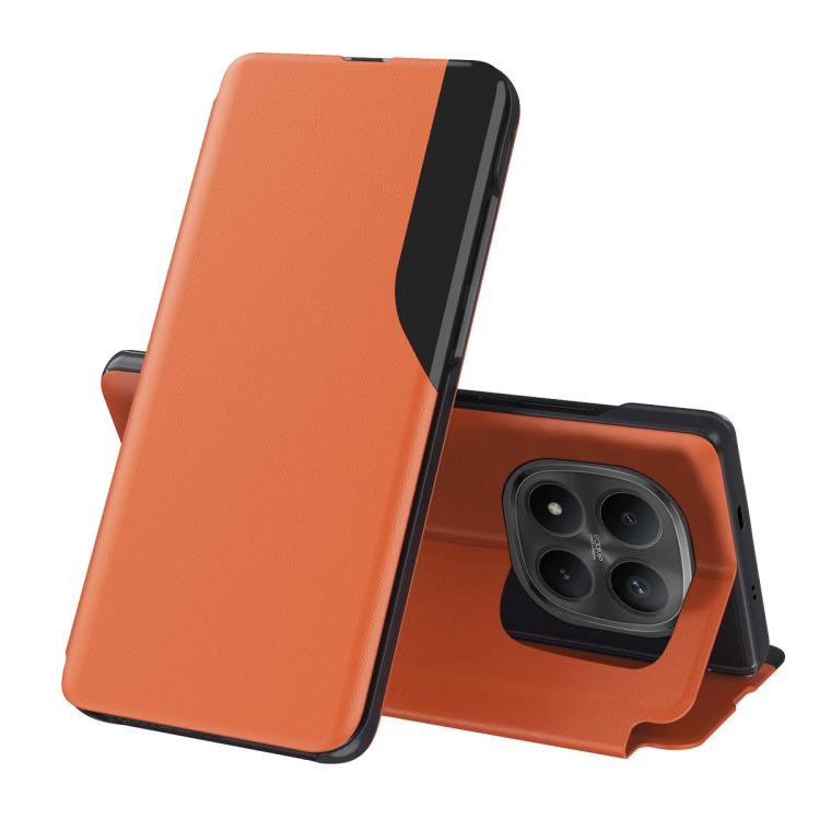 For Redmi Note 15 Pro+ Global 163.3mm Attraction Flip Holder Leather Phone Case