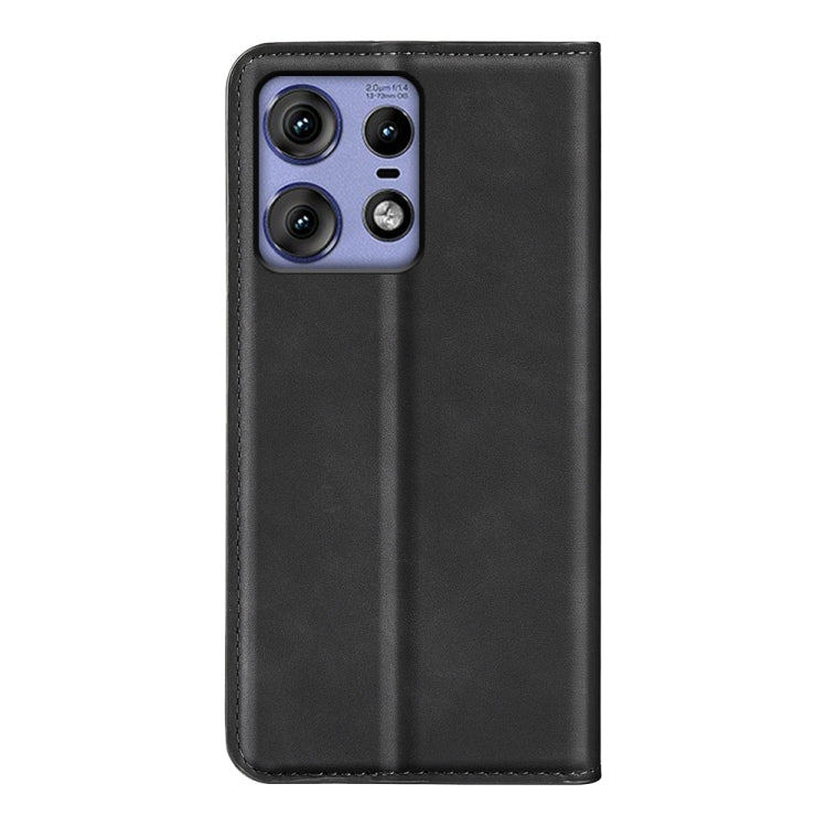 For Motorola Edge 50 Pro Retro-skin Magnetic Suction Leather Phone Case