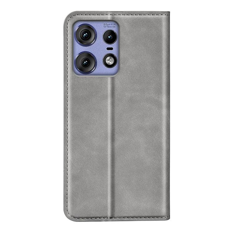 For Motorola Edge 50 Pro Retro-skin Magnetic Suction Leather Phone Case