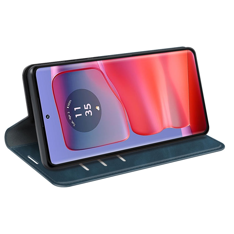For Motorola Edge 50 Pro Retro-skin Magnetic Suction Leather Phone Case