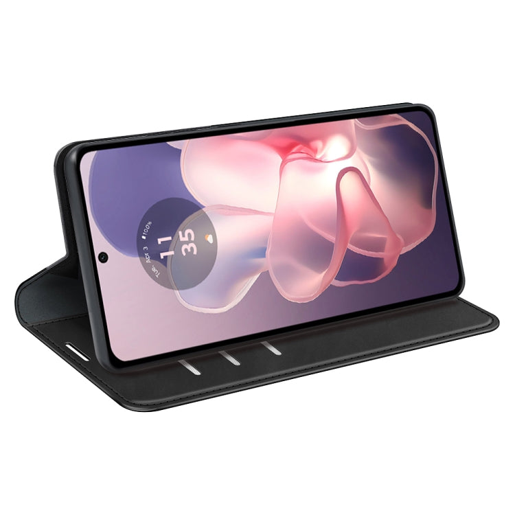 For Motorola Moto G Power 5G 2024 Retro-skin Magnetic Suction Leather Phone Case