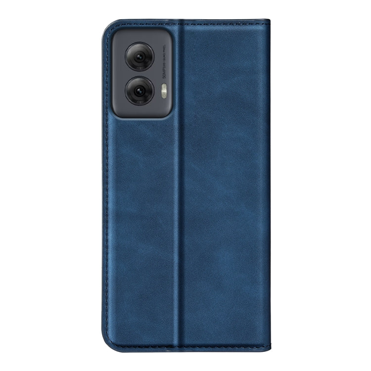 For Motorola Moto G Power 5G 2024 Retro-skin Magnetic Suction Leather Phone Case