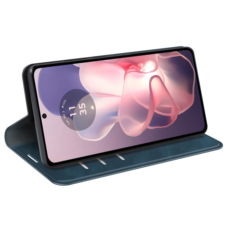 For Motorola Moto G Power 5G 2024 Retro-skin Magnetic Suction Leather Phone Case