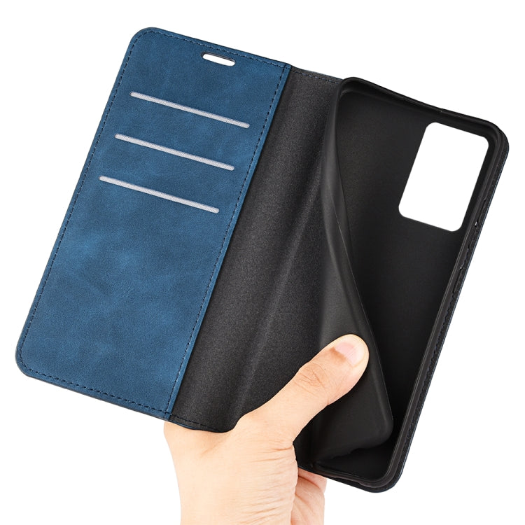 For Motorola Edge 50 Fusion Retro-skin Magnetic Suction Leather Phone Case