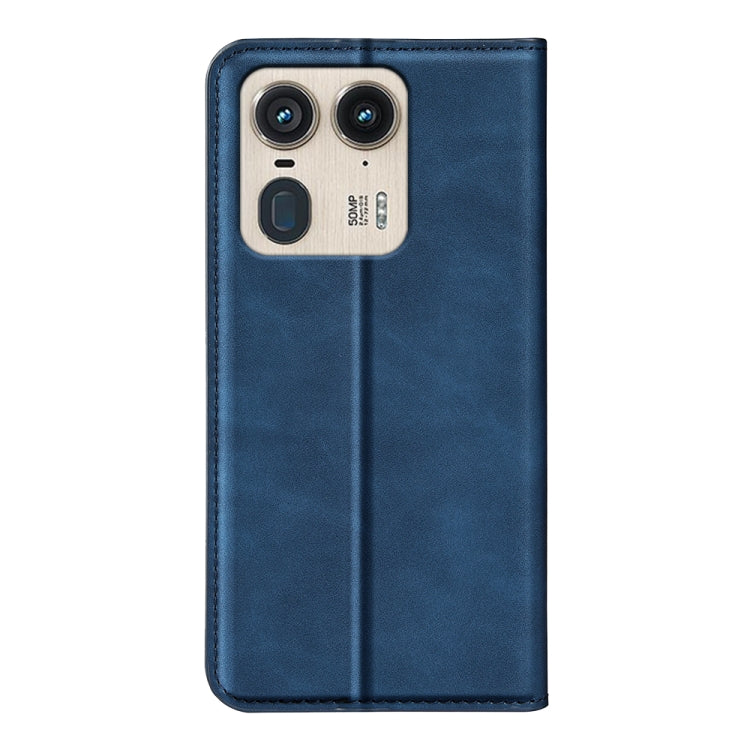 For Motorola Edge 50 Ultra Retro-skin Magnetic Suction Leather Phone Case
