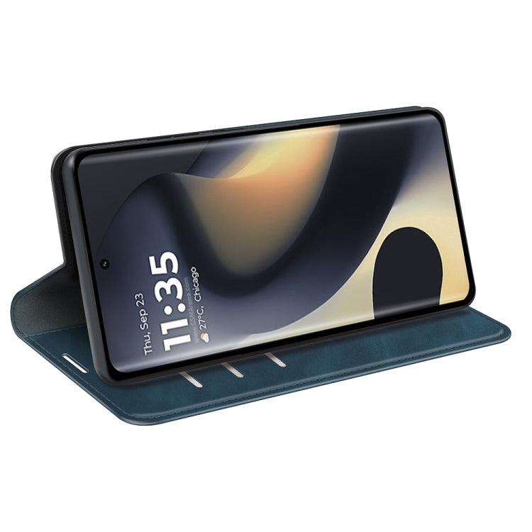 For Motorola Edge 5G 2024 Retro-skin Magnetic Suction Leather Phone Case