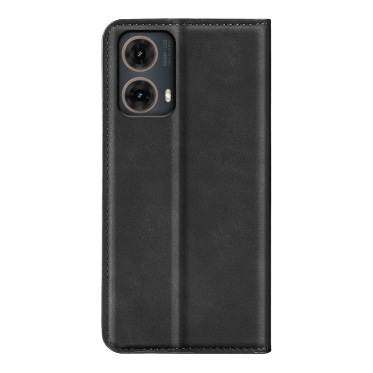 For Motorola Moto G85 5G Retro-skin Magnetic Suction Leather Phone Case