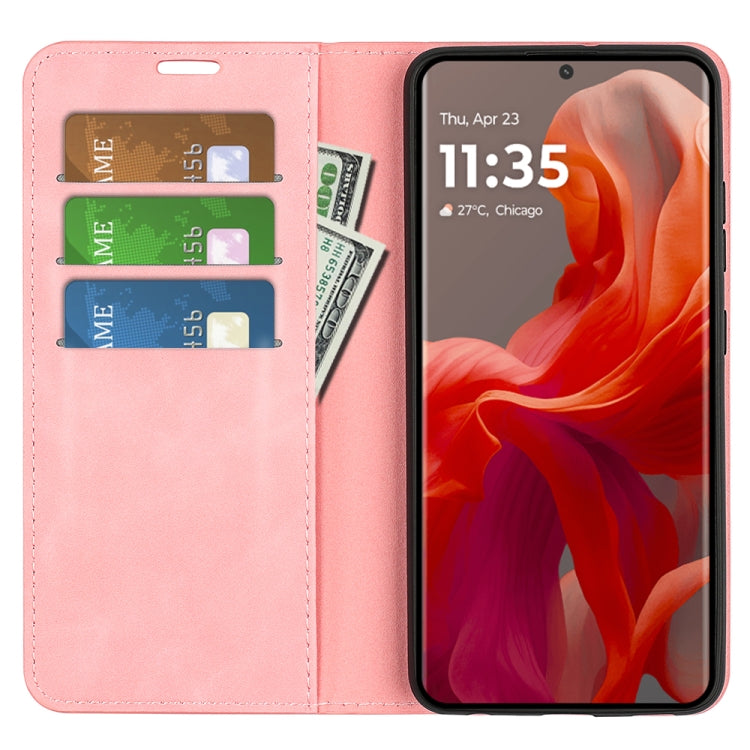For Motorola Moto G85 5G Retro-skin Magnetic Suction Leather Phone Case