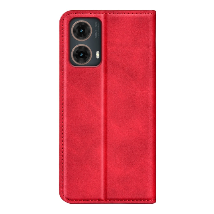 For Motorola Moto G85 5G Retro-skin Magnetic Suction Leather Phone Case