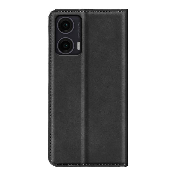 For Motorola Moto G35 5G Retro-skin Magnetic Suction Leather Phone Case