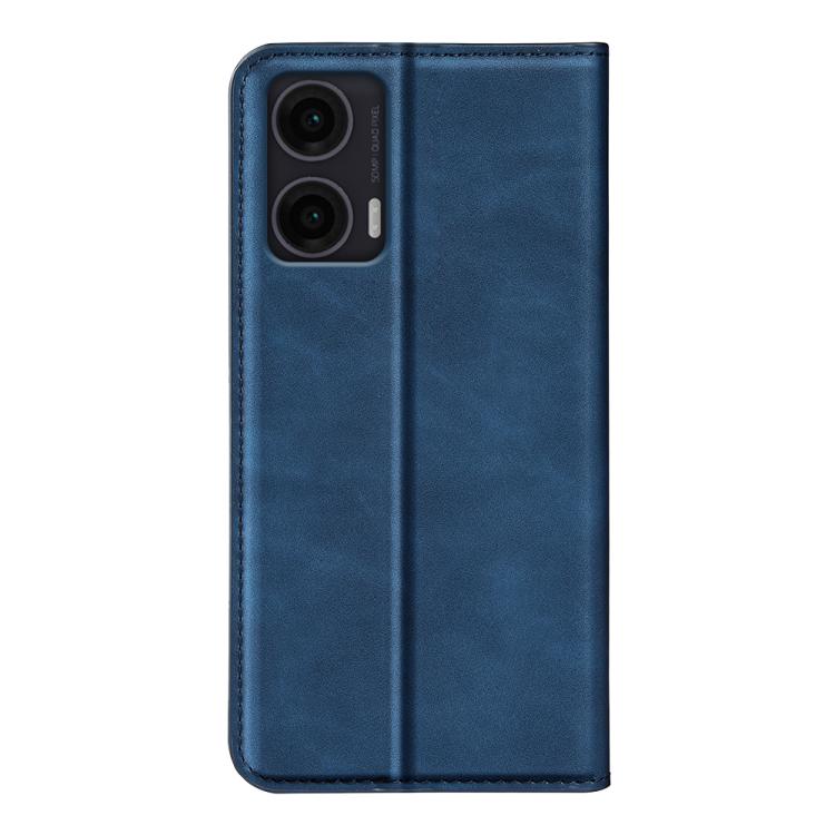 For Motorola Moto G35 5G Retro-skin Magnetic Suction Leather Phone Case