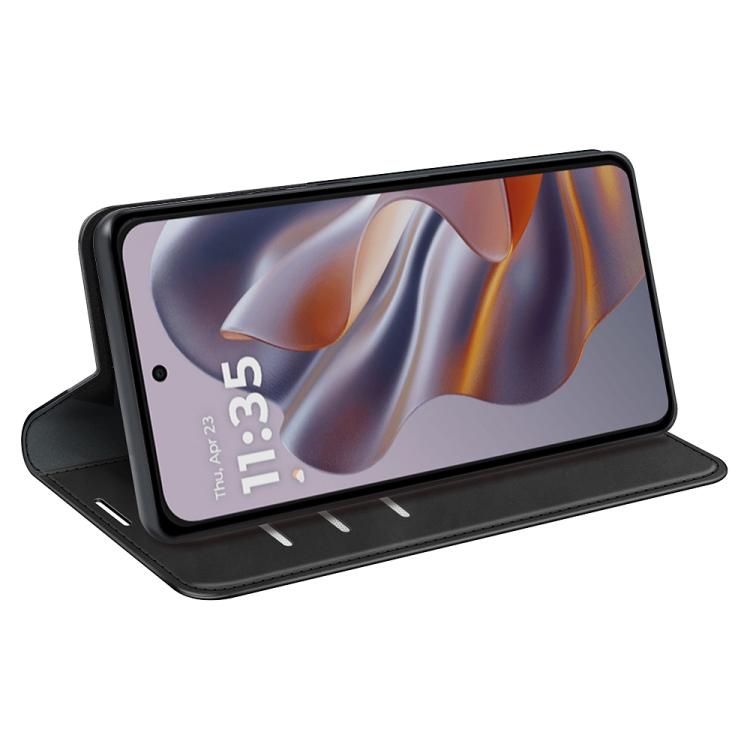 For Motorola Moto Edge 50 Neo 5G Retro-skin Magnetic Suction Leather Phone Case