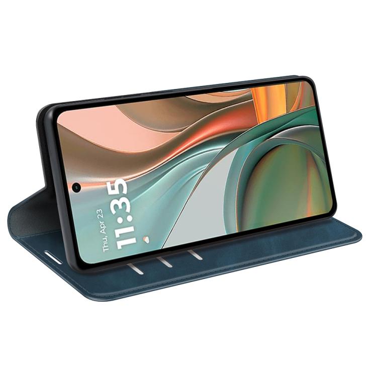 For Motorola Moto G75 5G Retro-skin Magnetic Suction Leather Phone Case