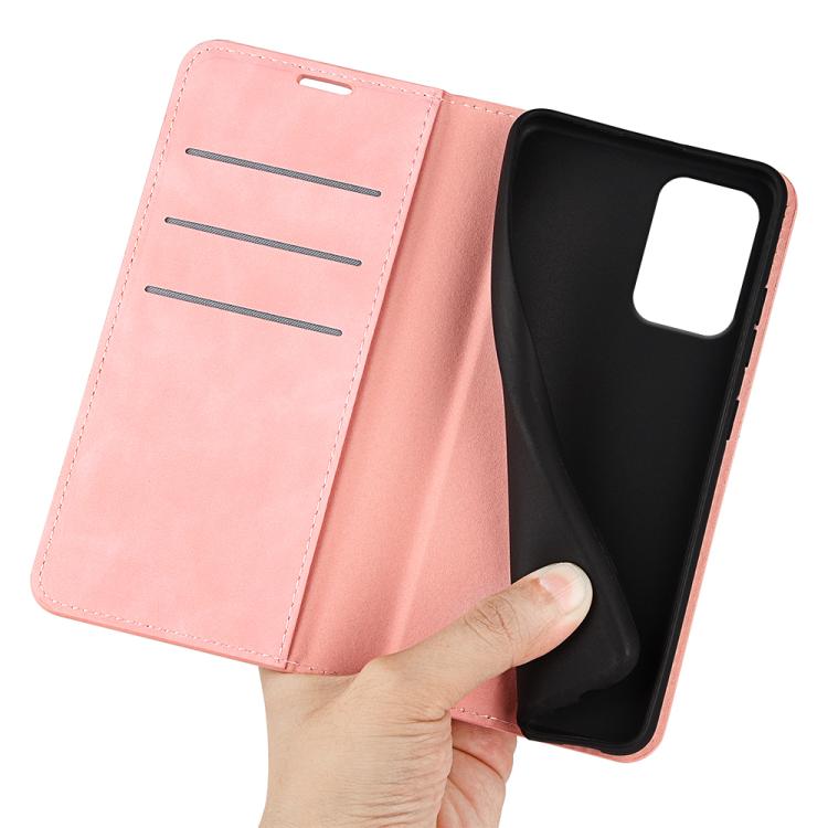 For Motorola Moto E15 Retro-skin Magnetic Suction Leather Phone Case